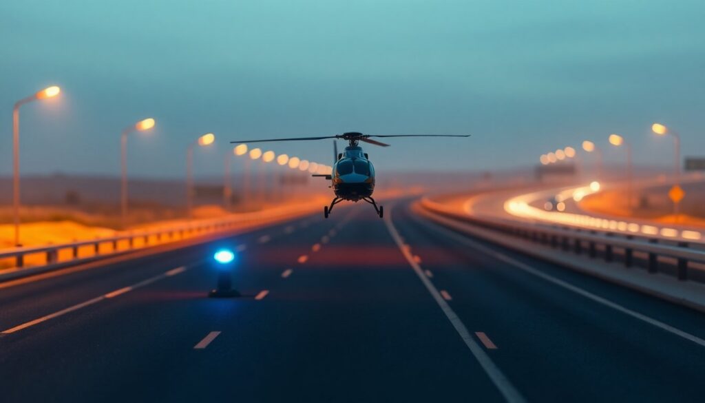 Due bimbe trasportate in elicottero dopo un incidente al km 150 dell’A21