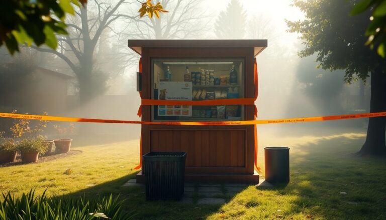 Giardino Parker Lennon: attività illegale e intervento delle autorità