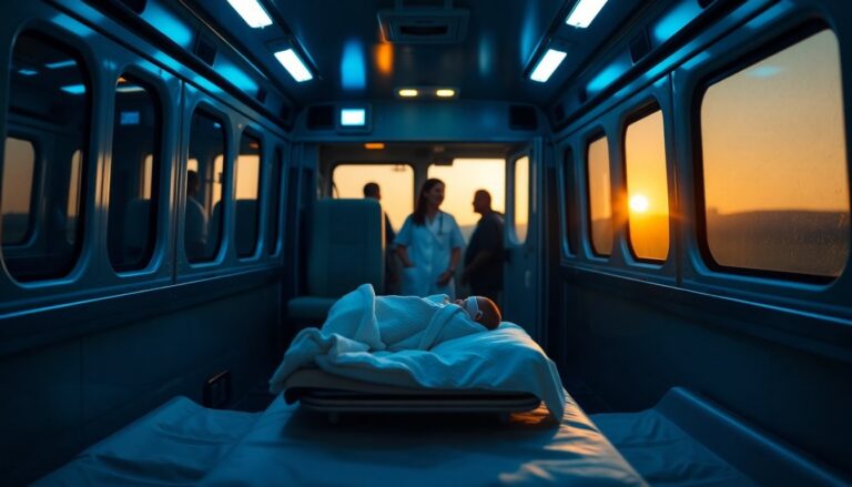 Neonata nasce in ambulanza mentre i genitori si recano al Santa Maria