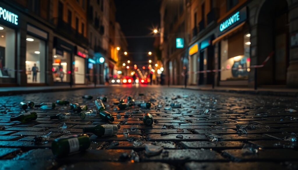 Rissa tra due ragazzine a Porto Recanati: lancio di bottiglie e notte di caos