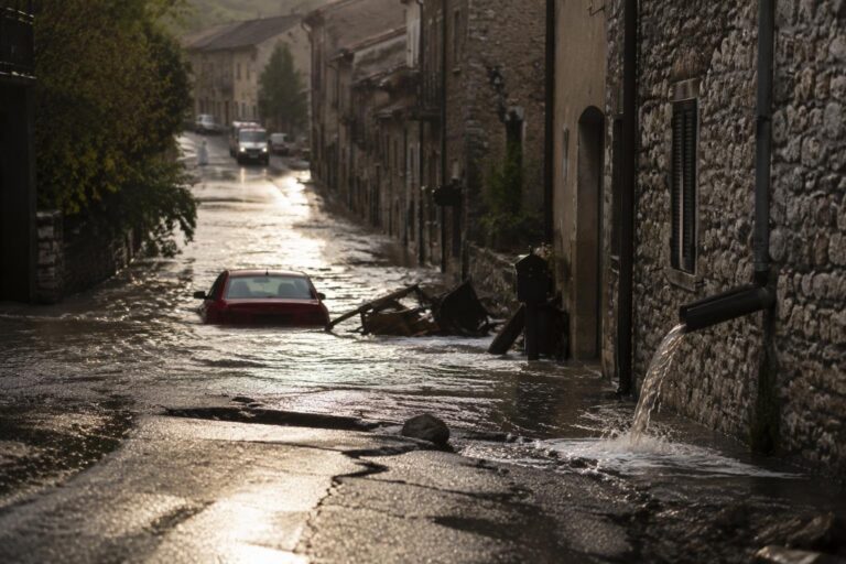 Alluvioni e grandine: il bilancio dei danni nelle Marche