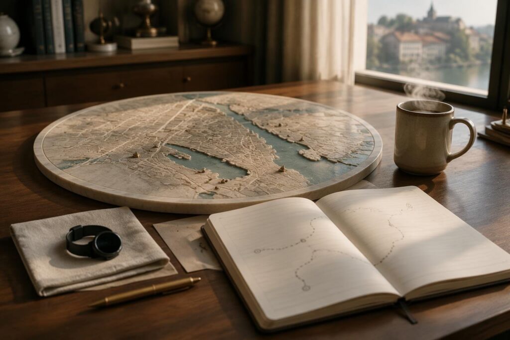 Pianificare un tour di eventi con Google Maps e app locali
