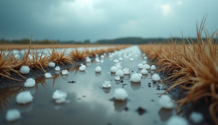 Temporale devastante nel Delta del Po: danni e grandine record