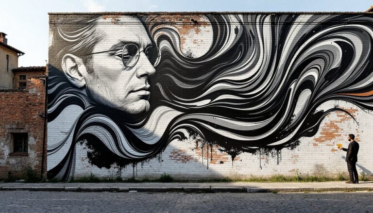 Un tributo artistico a Giorgio Armani nel cuore di Piacenza