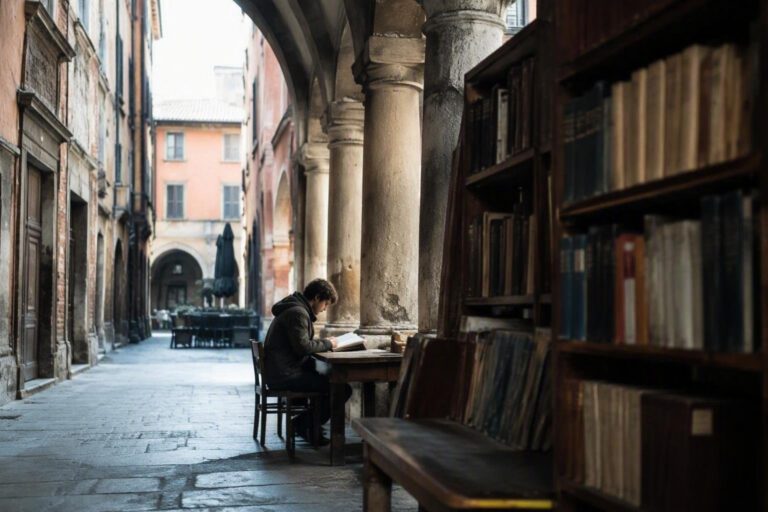 Bookcation a Bologna: itinerario tra librerie, caffè silenziosi e hotel per chi legge