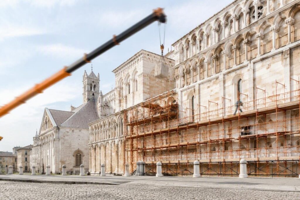 Cantiere Cattedrale Ferrara: dettagli su tempi e organizzazione dei lavori