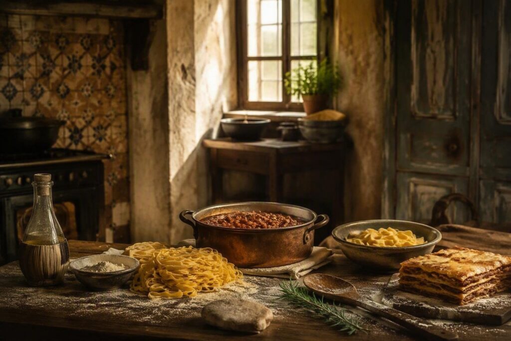 Guida alla cucina bolognese tra osterie e piatti tipici