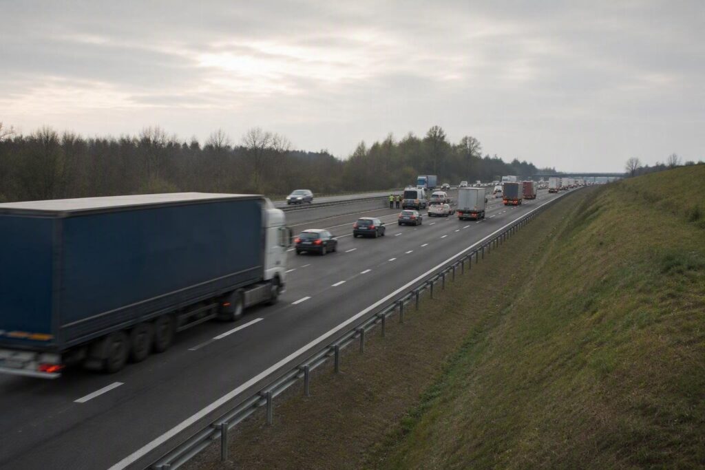 Autostrade A1 e A14 bloccate: camion in avaria e incidenti causano code