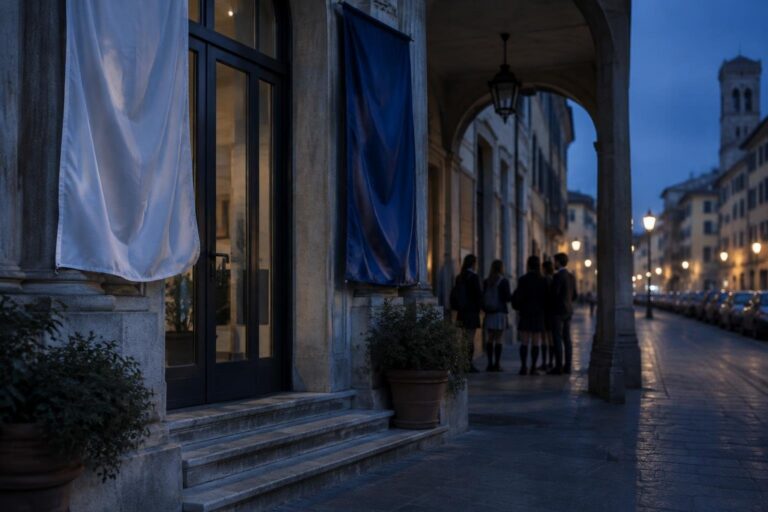 Bandiere contro l’immigrazione: il dibattito al liceo Dini di Pisa