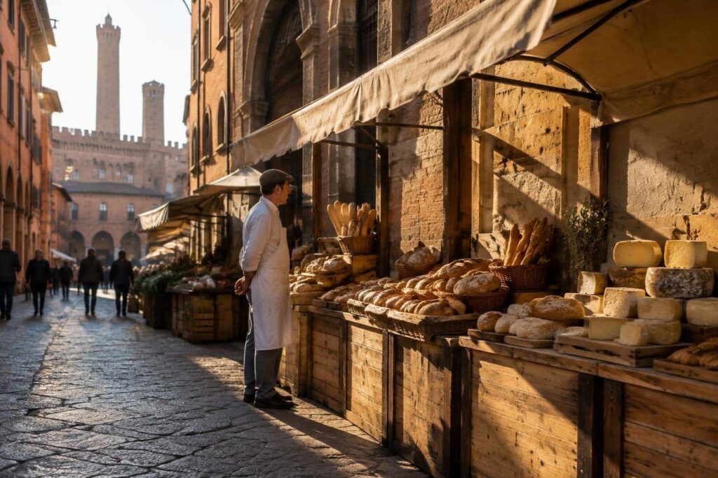 Bologna slow tra mercati, botteghe e artigiani