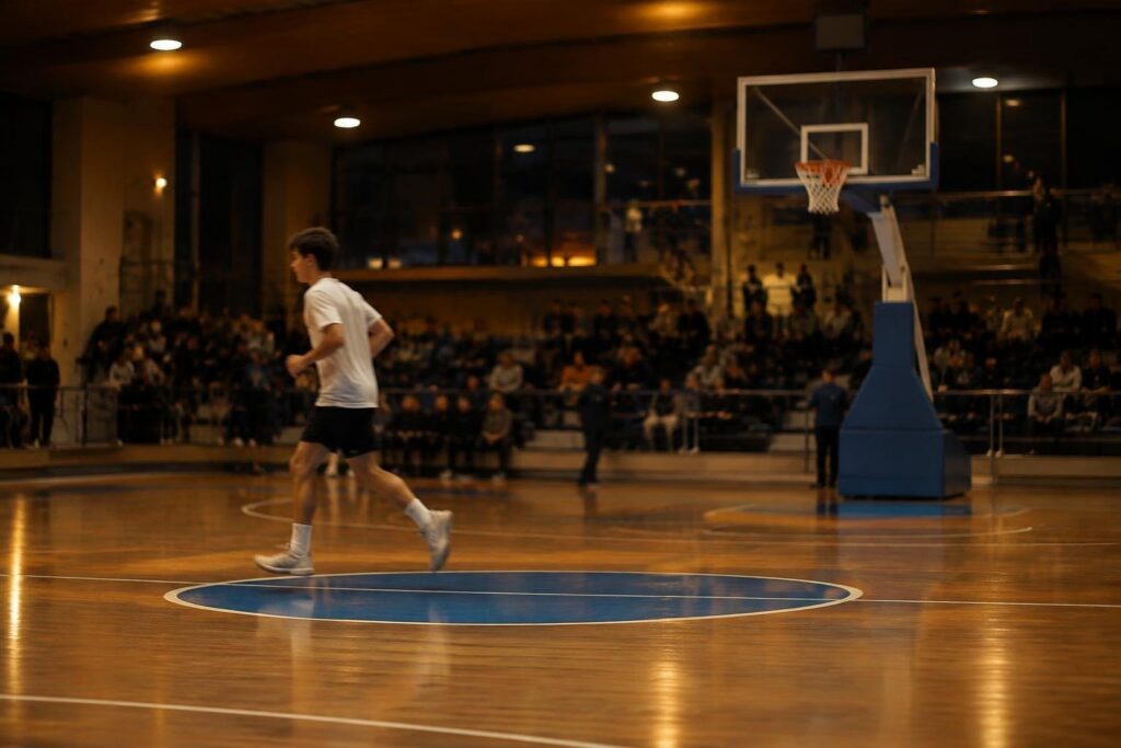 Campo da basket regolamentare a Imola: apertura con il sindaco Panieri