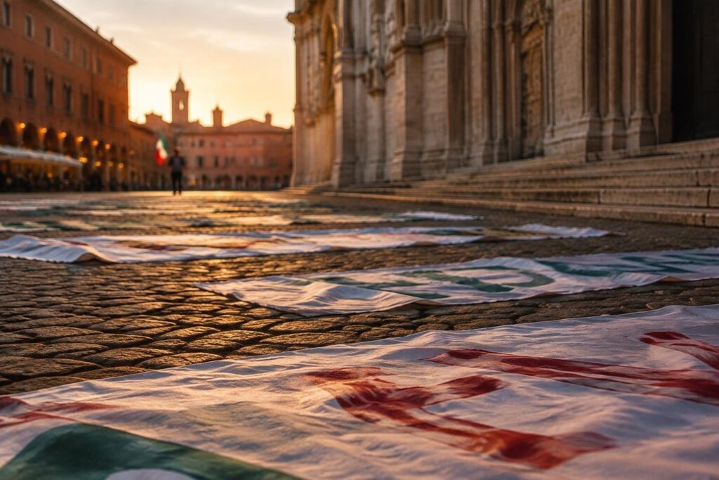 Ferrara: protesta di cinquecento persone per il costo della vita e la guerra
