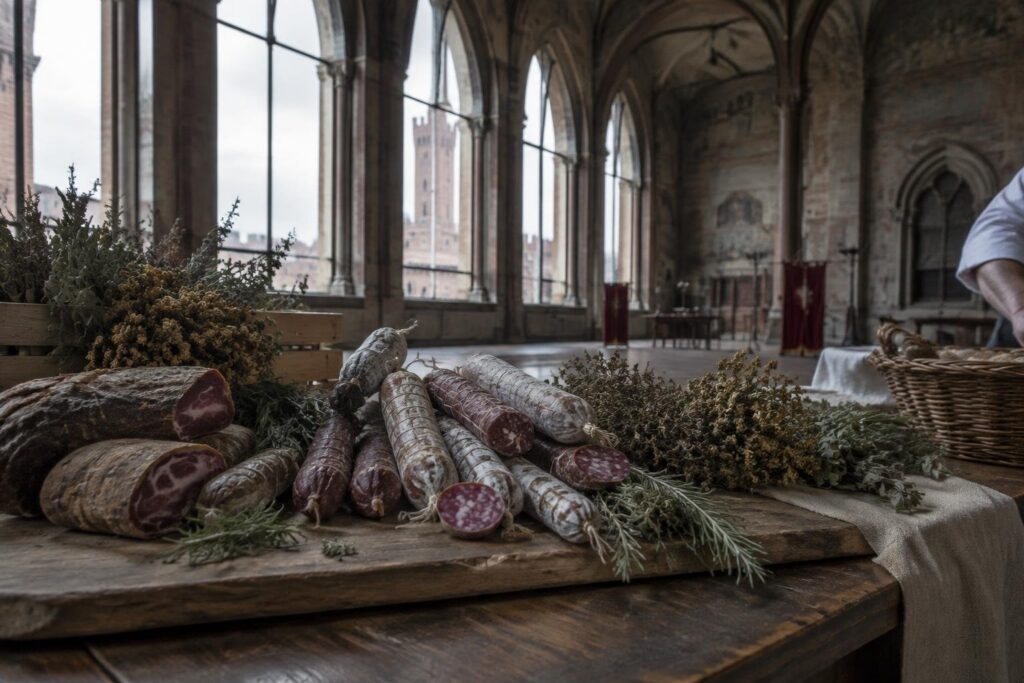 Festival dei salsamentari a Palazzo Re Enzo: storia e innovazione
