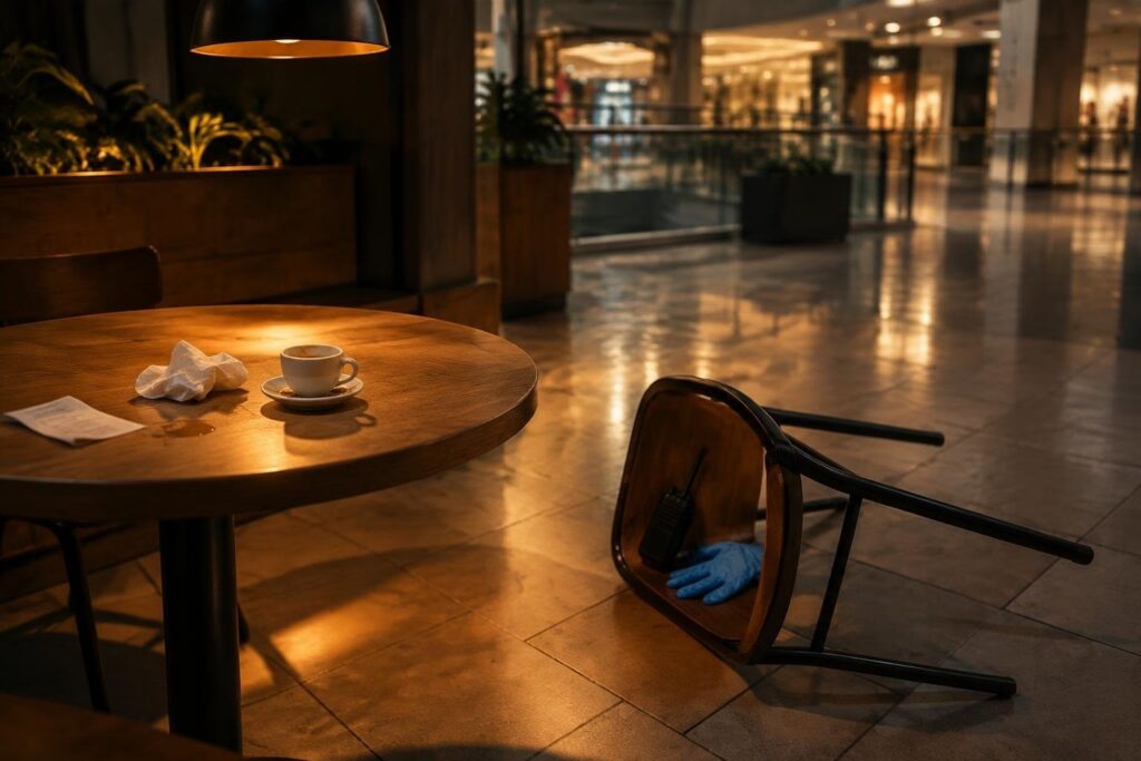 Fuga dal domicilio e colluttazione al centro commerciale Gran Reno