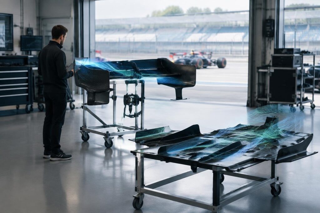 Guida aerodinamica F1: downforce, DRS e fondo vettura