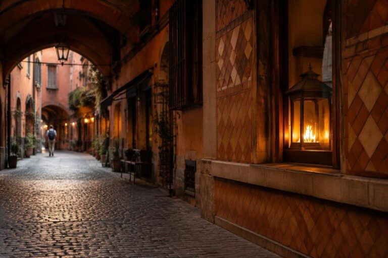 Itinerari lenti a Bologna tra portici, parchi e osterie