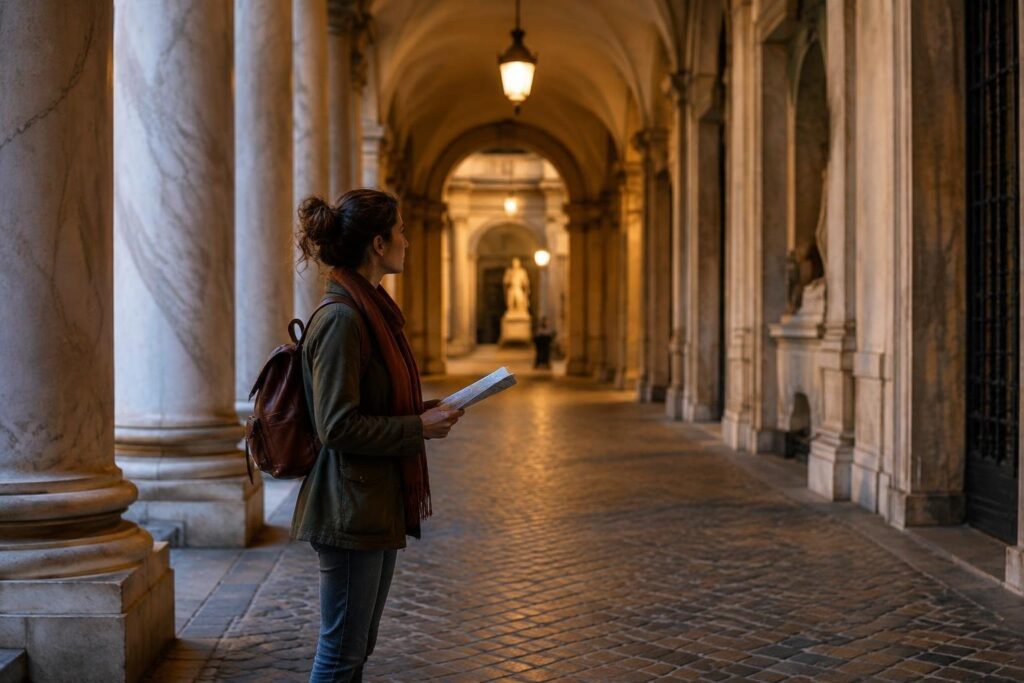 Musei di Bologna al riparo: percorso ottimizzato