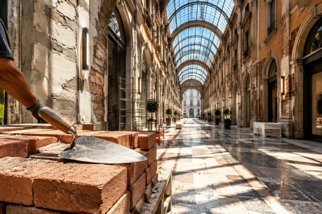 Rinnovo facciate e illuminazione della Galleria di Imola: 311 mila euro