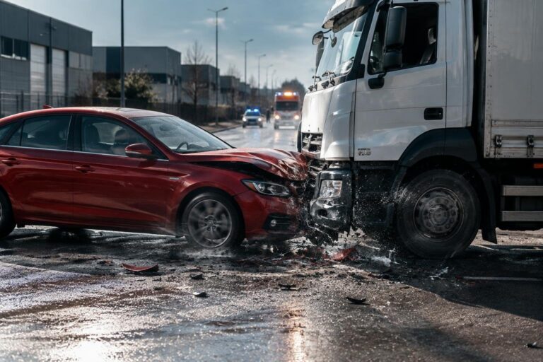 Scontro fatale tra auto e camion in via Santa Maria in Duno