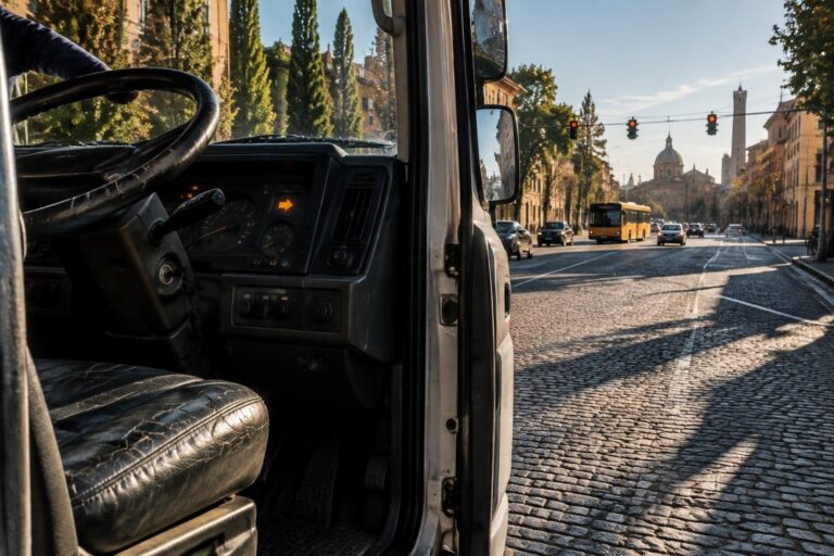 Tragedia in via Cadriano: camionista serbo muore nel tir