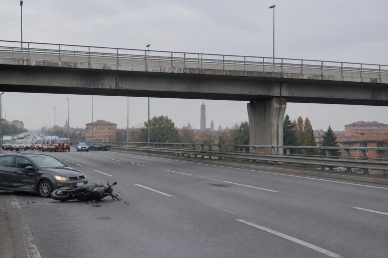 Tragico schianto su ponte di via Libia: vittima una moto