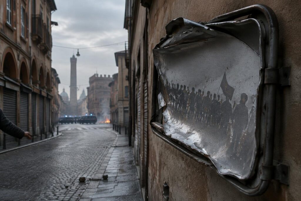 Violenza a Bologna: quattro minorenni arrestati, 36 agenti feriti