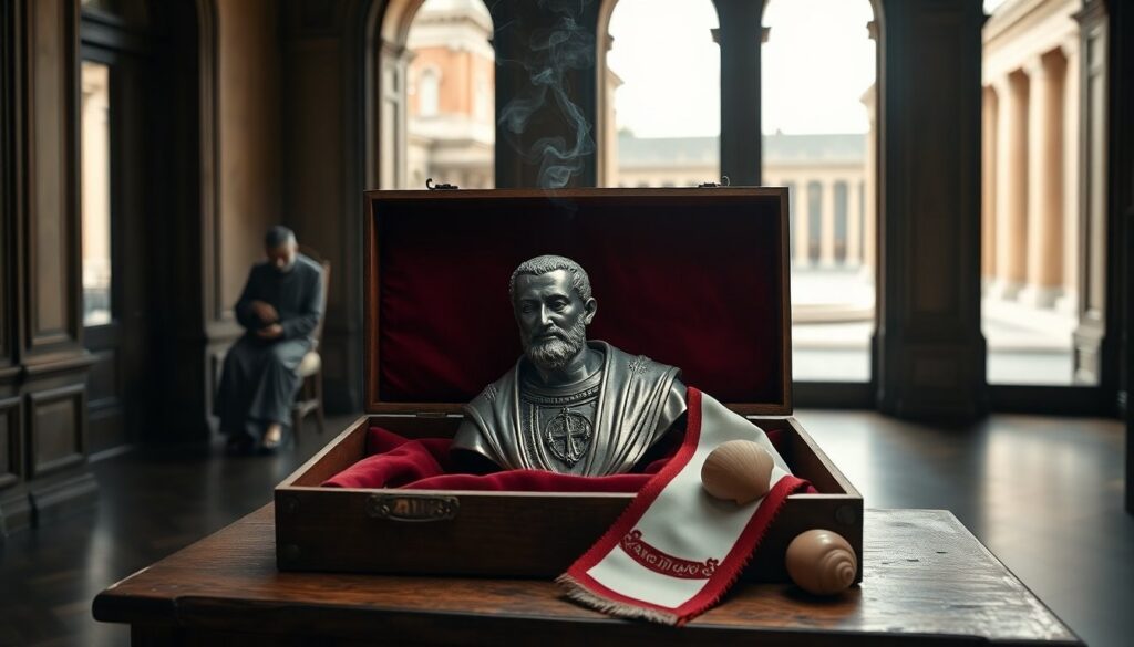 Benedizione papale per il busto di Sant’Adamo: la reliquia in udienza a Roma