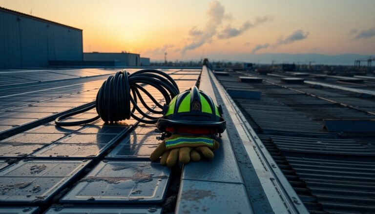 Intervento dei Vigili del Fuoco per un impianto fotovoltaico in fiamme a Termoli