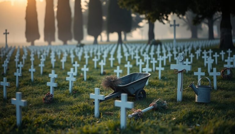 Volontariato silenzioso nel cimitero di Campobasso