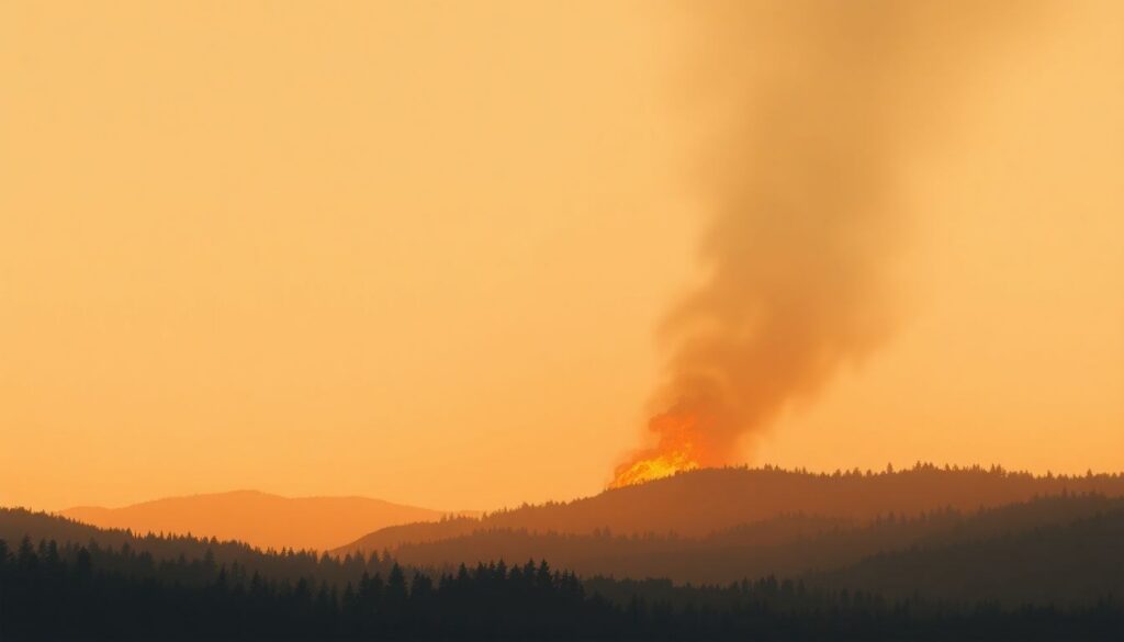 Incendio boschivo rilevato a 78 km da Campobasso