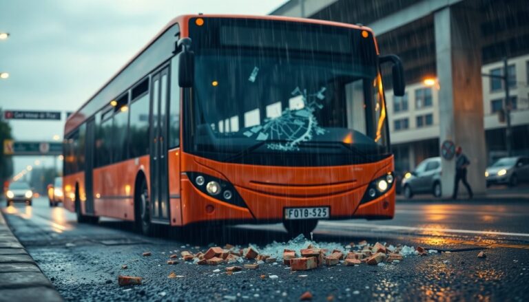 Campobasso: autobus preso di mira da un gruppo di giovani in via Vico