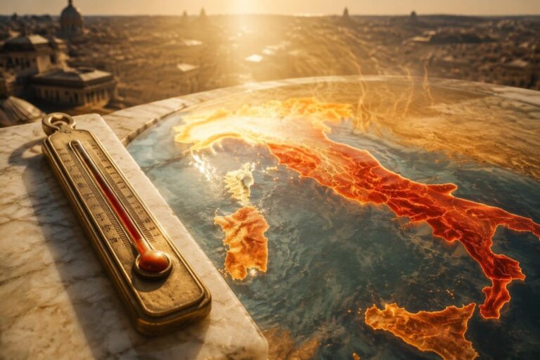 Onda di calore in Italia: Campobasso in rosso e 10 città in arancione