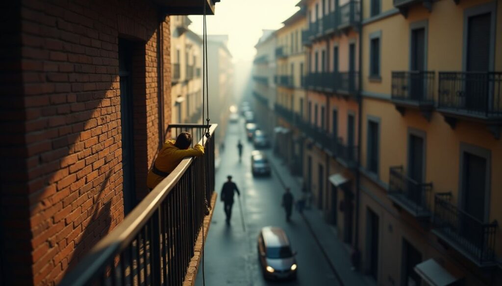 Salvataggio estremo a Campobasso: donna in pericolo sul balcone