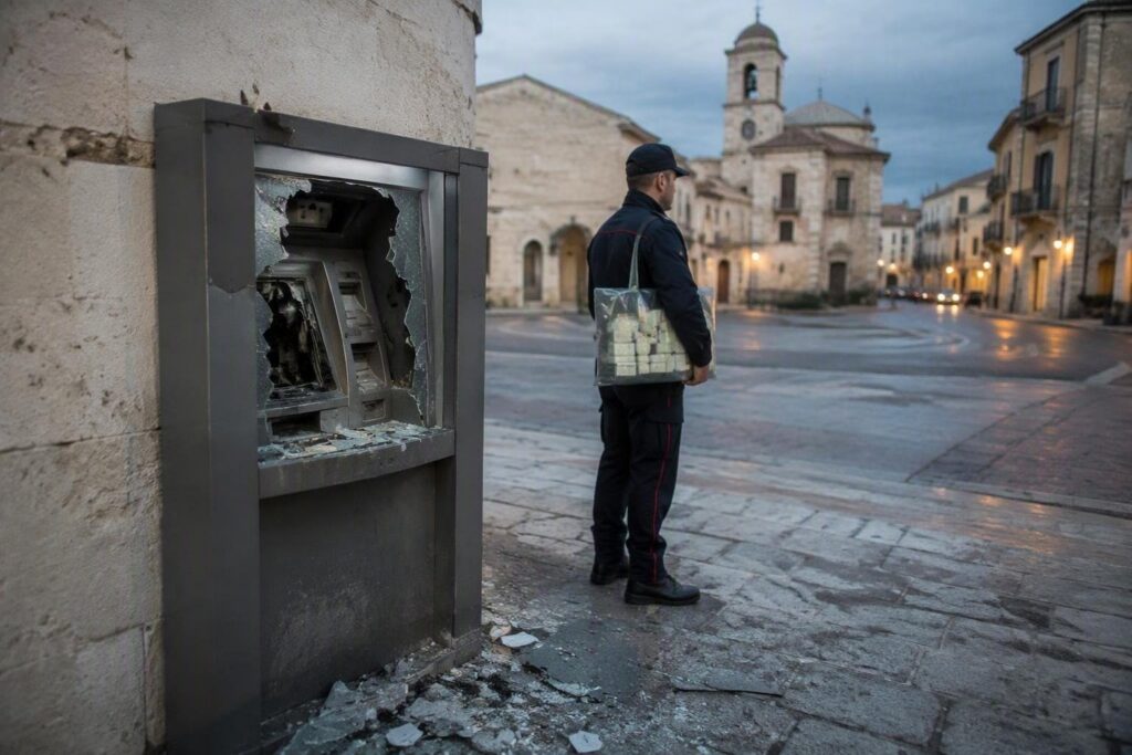 Assalto notturno a Colletorto: bancomat della Bcc esploso