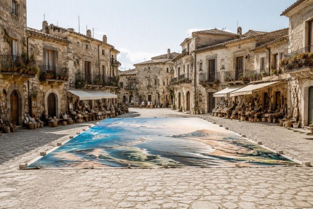 L’estemporanea di pittura ‘Oltre il mare’ anima il borgo antico di Campomarino