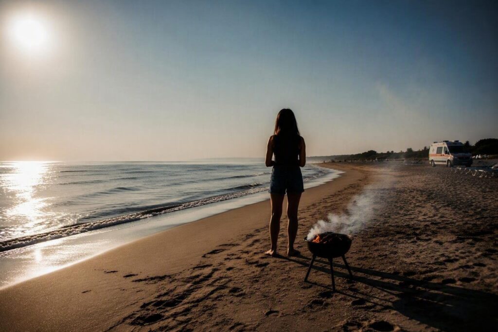 Ragazza ustionata a Campomarino Lido: trasferita d’urgenza a Brindisi