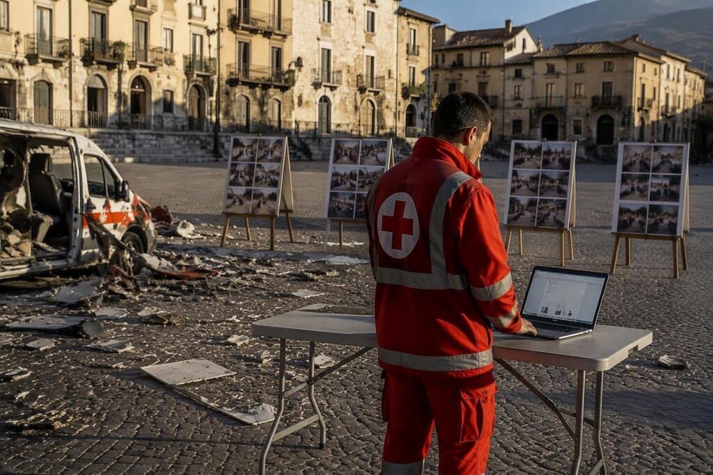 Cerca aiuto la Croce Rossa di Isernia per ricostituire ambulanza persa