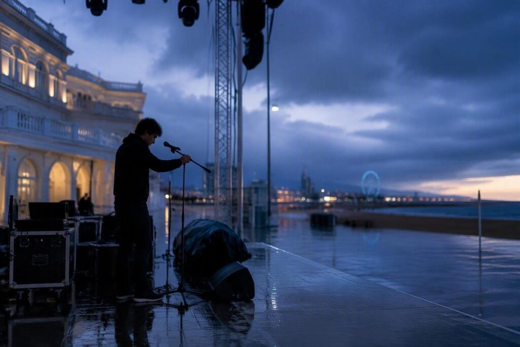 Concerto di Gianni Morandi a Riccione: il meteo incerta mette a rischio lo spettacolo