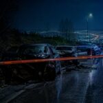 Ferrazzano: auto danneggiate in un incidente notturno, indagini in corso