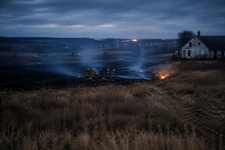 Fuoco a Contrada Codacchio: i vigili del fuoco domano l’incendio