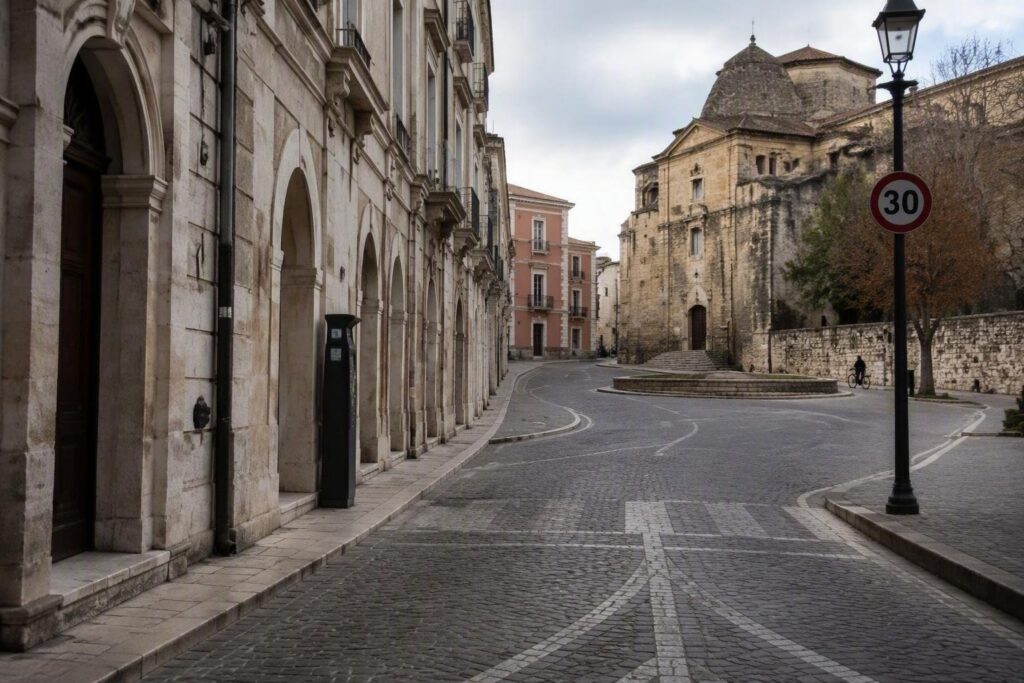 Guida sicura a Campobasso su limiti, precedenze, ZTS e autovelox
