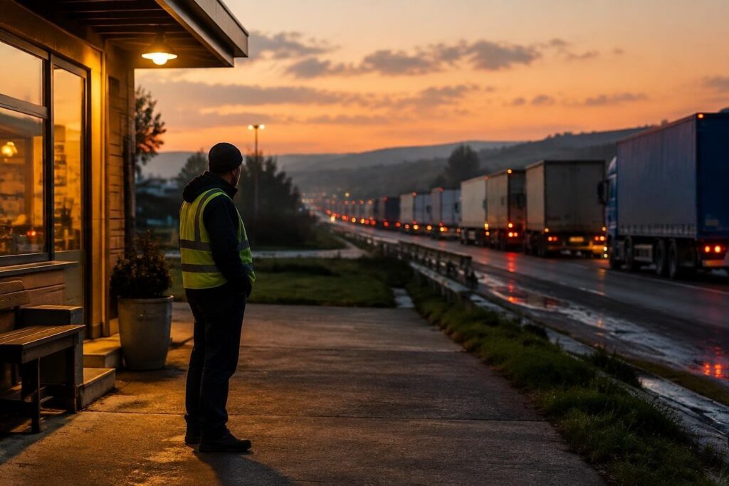 Autotrasportatori in piazza: presidi a Venafro e Sesto Campano