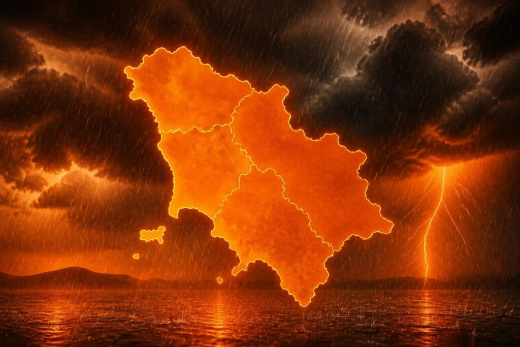 Allerta meteo arancione per pioggia su Campobasso