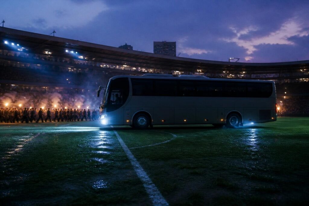 Disordini allo stadio Molinari: bus fuori rotta, bastoni e possibile Daspo