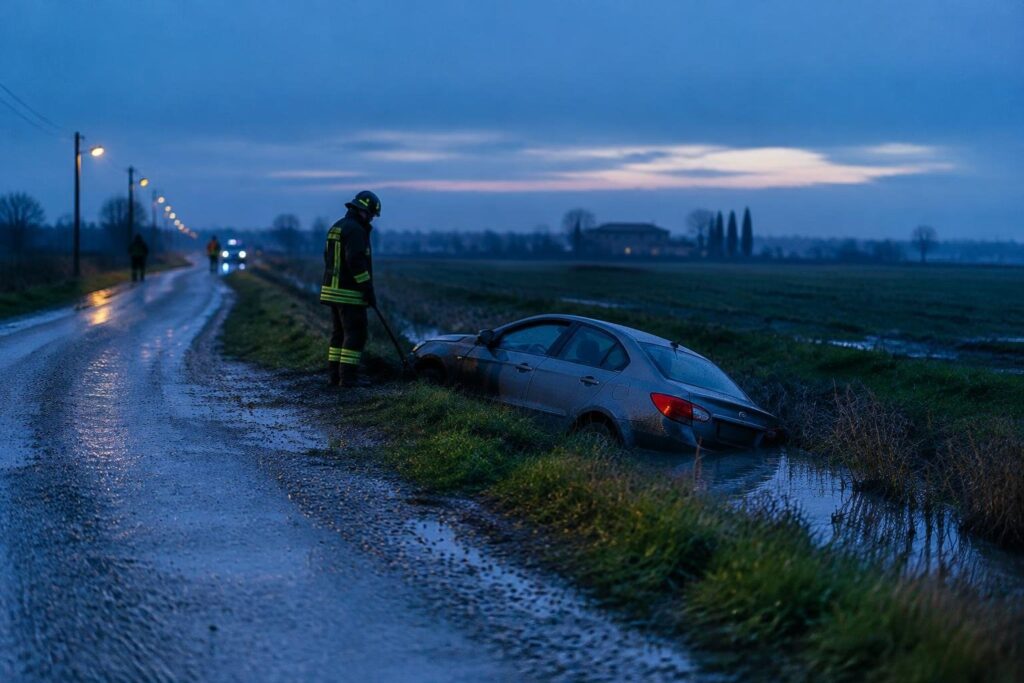 Due feriti in incidente a Masserie di Cristo, soccorso veloce