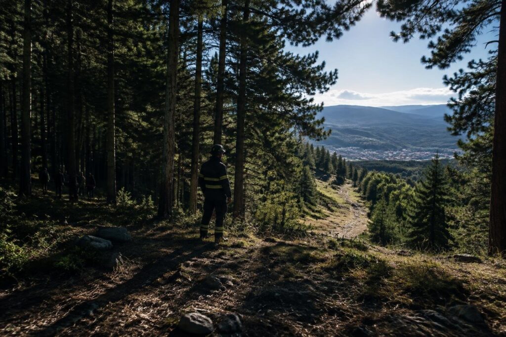 Emergenza notturna nel bosco di Campobasso: soccorsi tempestivi
