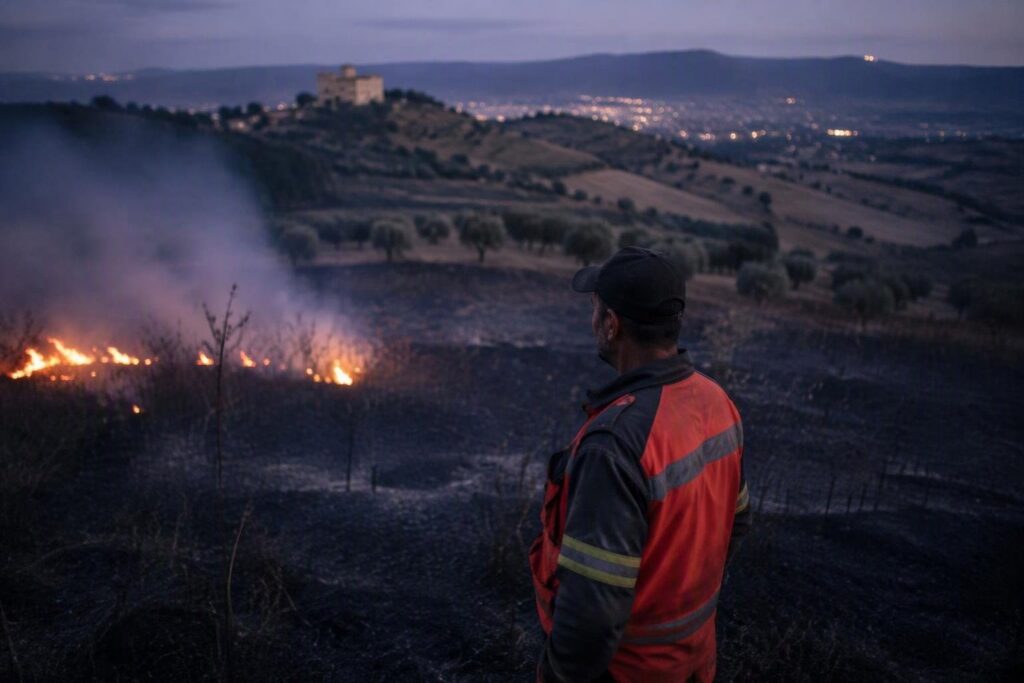 Fiamme a Vinchiaturo, Bojano e altri comuni: emergenza a Petrella