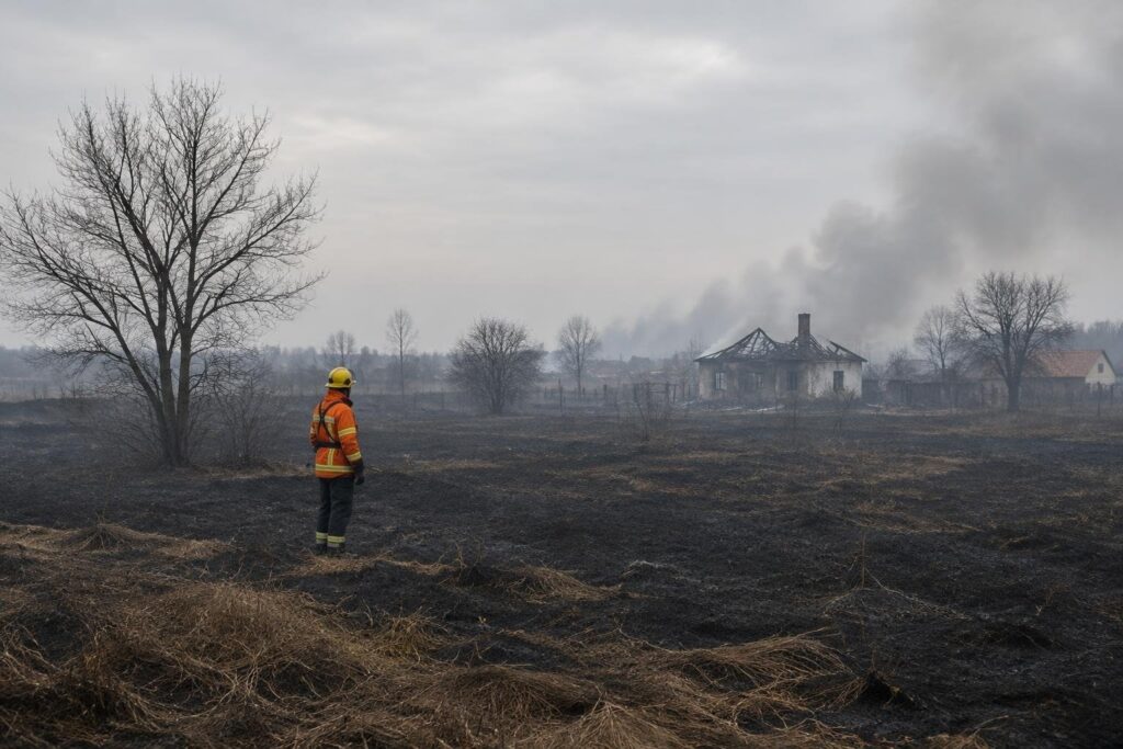 Fiamme in Frosinone e Trapani: agricoltura e abitazioni a rischio
