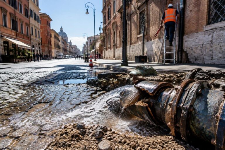 Interruzione dell’acqua a Campobasso per guasto in via Ugo Petrella