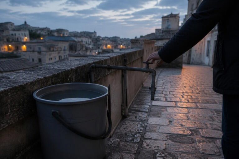 Mancanza d’acqua a Campobasso: cosa fare e chi chiamare